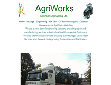 Tablet Screenshot of agriworks.ie